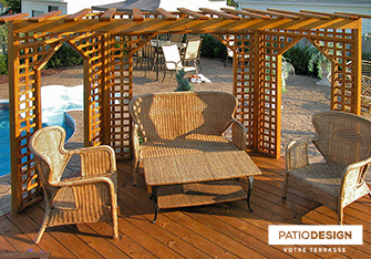 Pergolas pour Patio de Patio Design inc.