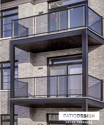 Aluminum Balconies by Patio Design inc.