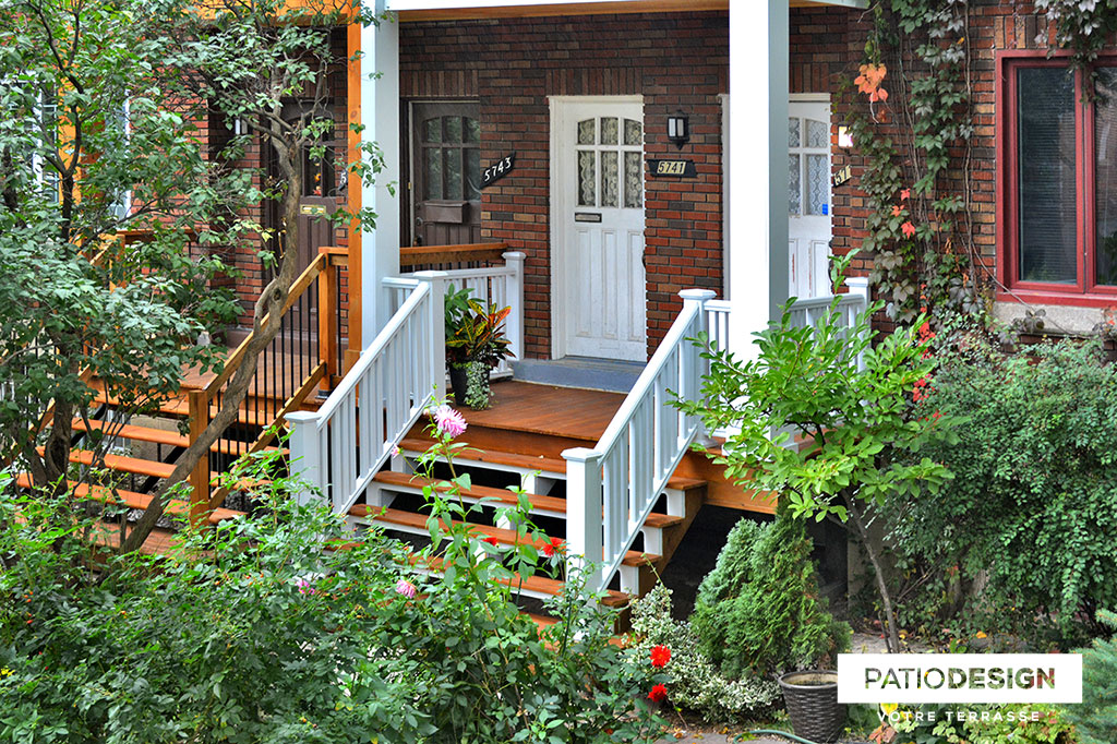 Balcons et devantures par Patio Design inc.