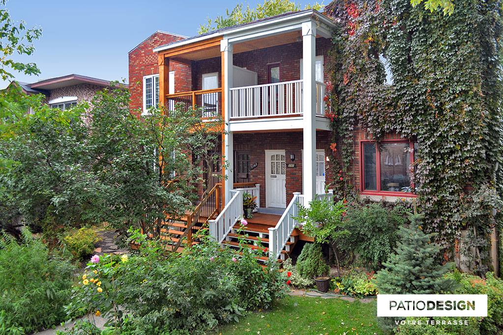 Balcons et devantures par Patio Design inc.