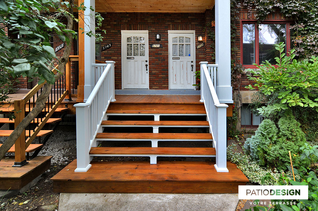 Balcons et devantures par Patio Design inc.