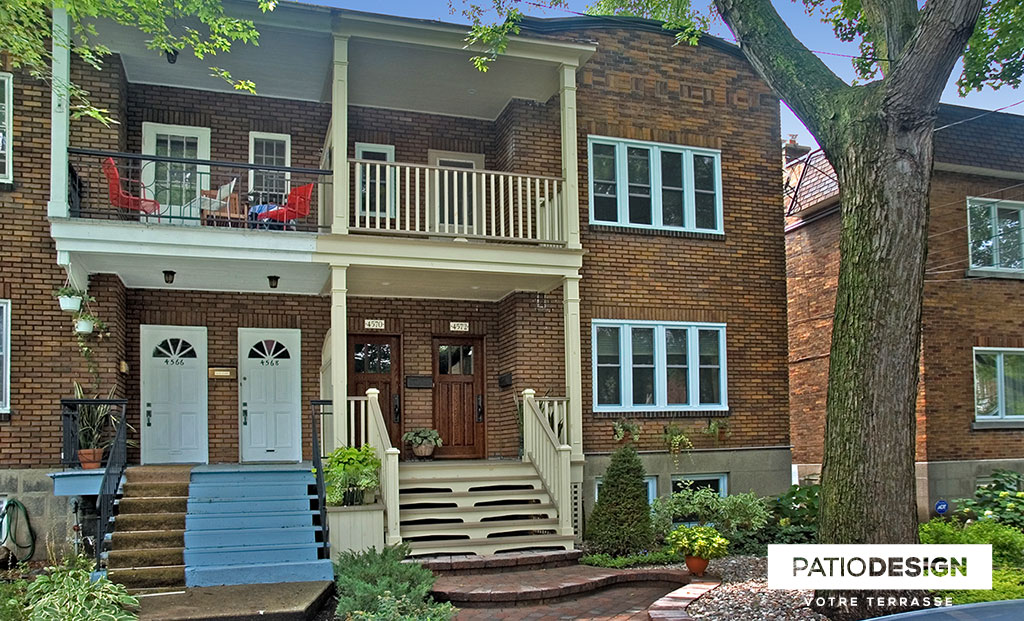 Balcons et devantures par Patio Design inc.