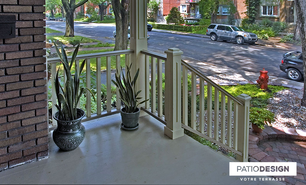 Balcons et devantures par Patio Design inc.