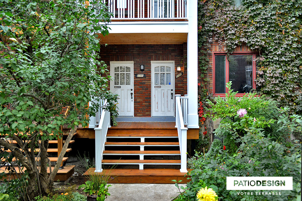 Balcons et devantures par Patio Design inc.