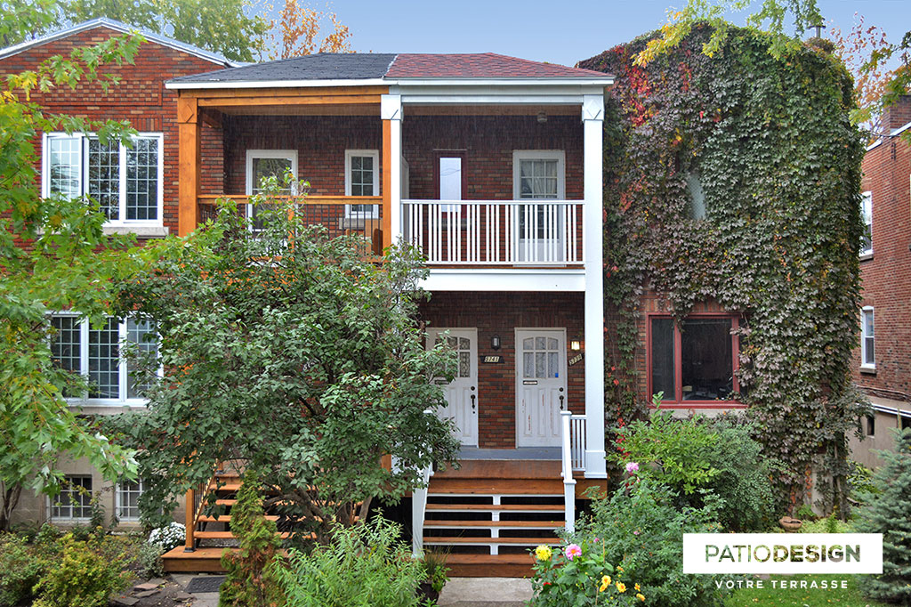 Balcons et devantures par Patio Design inc.