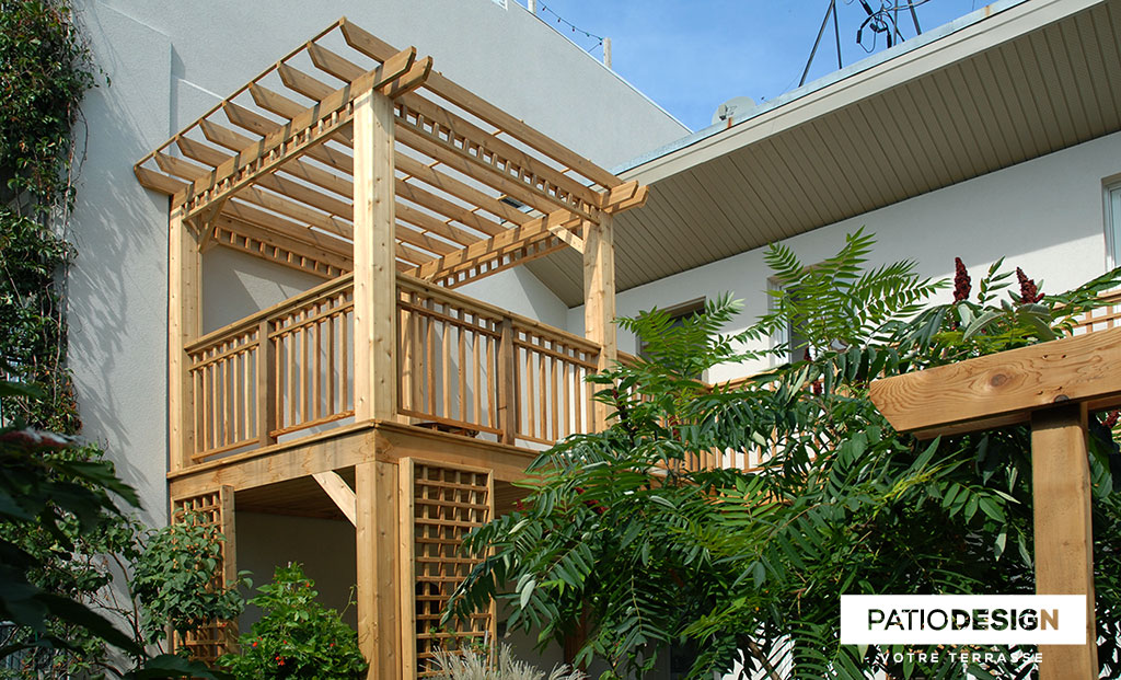 Balcons et devantures par Patio Design inc.