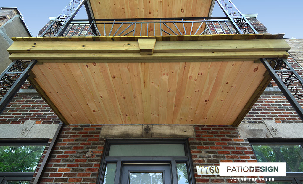 Balcons et devantures par Patio Design inc.
