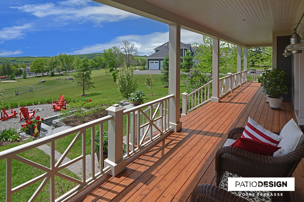 Balcons et devantures par Patio Design inc.