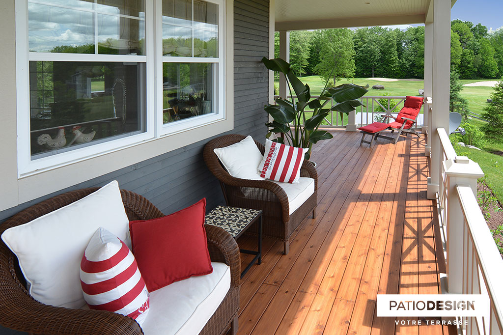 Balcons et devantures par Patio Design inc.
