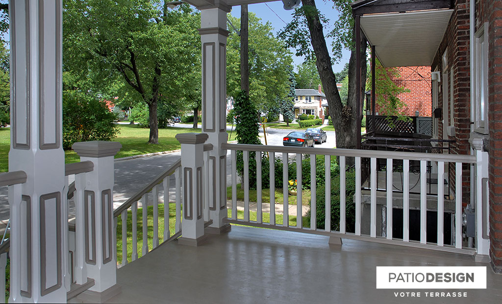 Balcons et devantures par Patio Design inc.