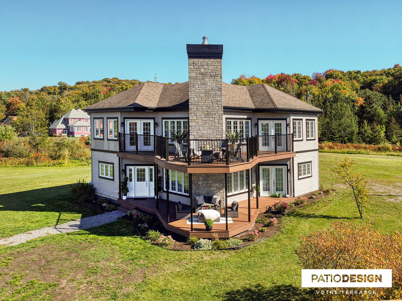 Balcons et Devantures en composite par Patio Design inc.