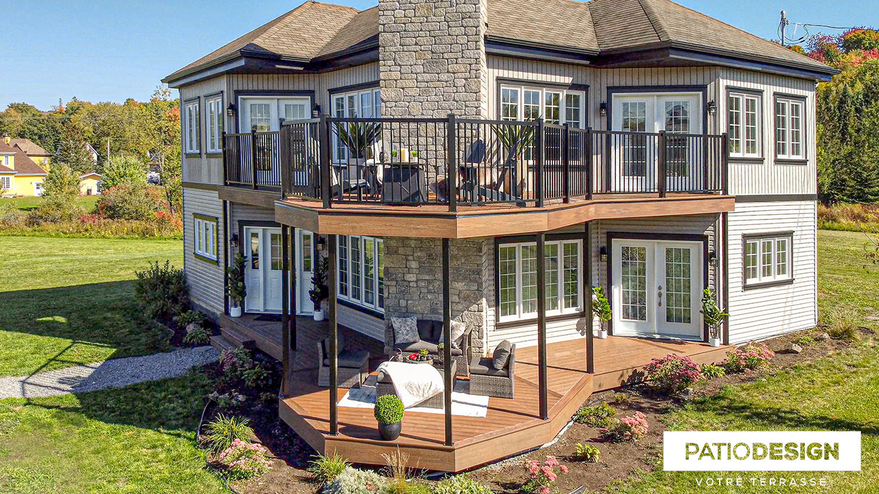 Balcons et Devantures en composite par Patio Design inc.