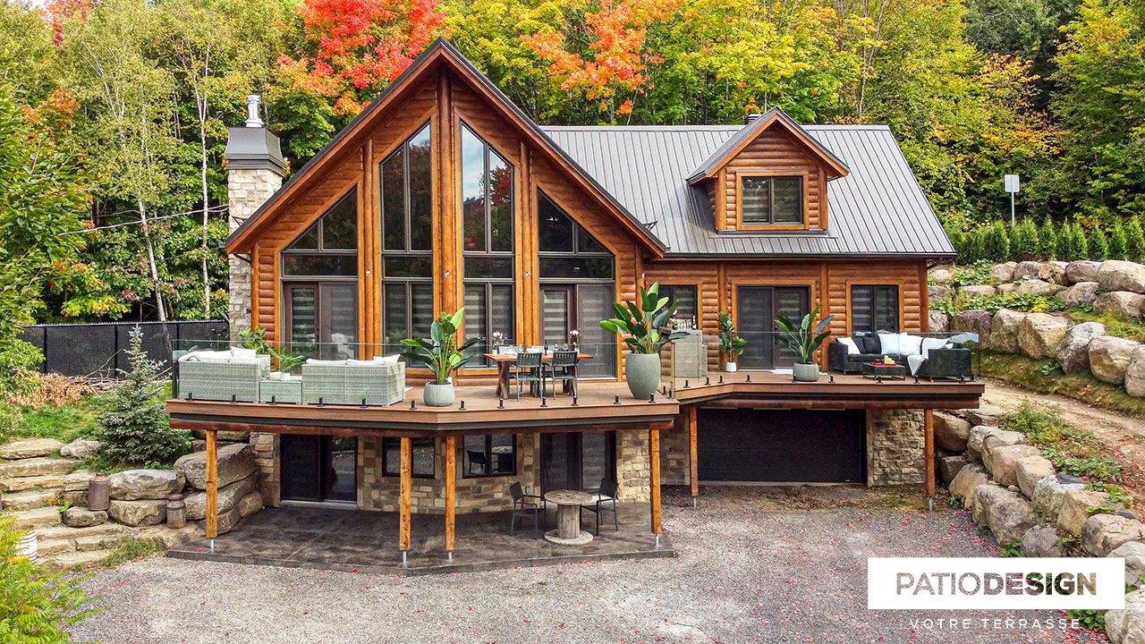 Balcons et Devantures en composite par Patio Design inc.