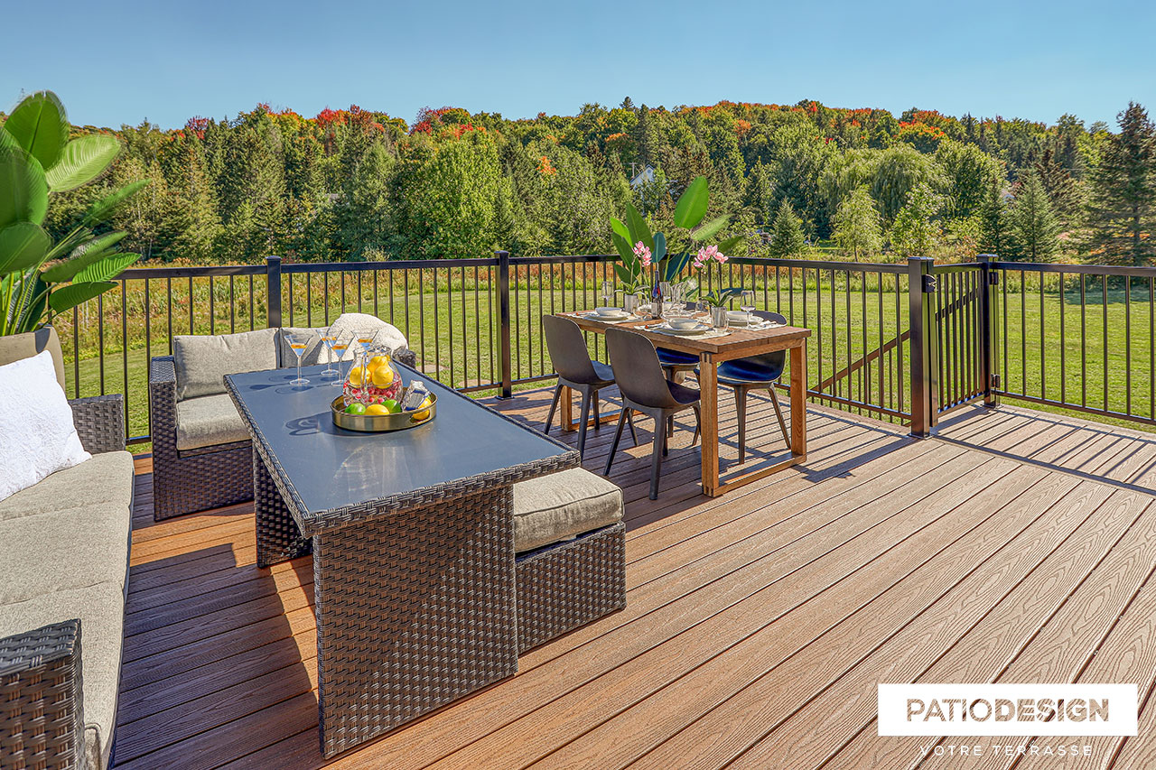 Balcons et Devantures en composite par Patio Design inc.