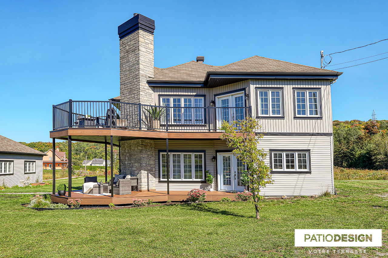 Balcons et Devantures en composite par Patio Design inc.