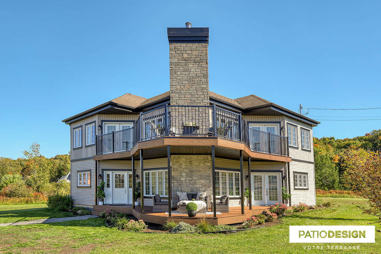 Balcons et Devantures en composite par Patio Design inc.