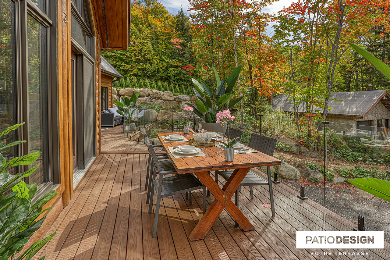 Balcons et Devantures en composite par Patio Design inc.