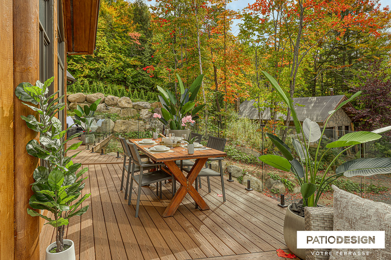 Balcons et Devantures en composite par Patio Design inc.