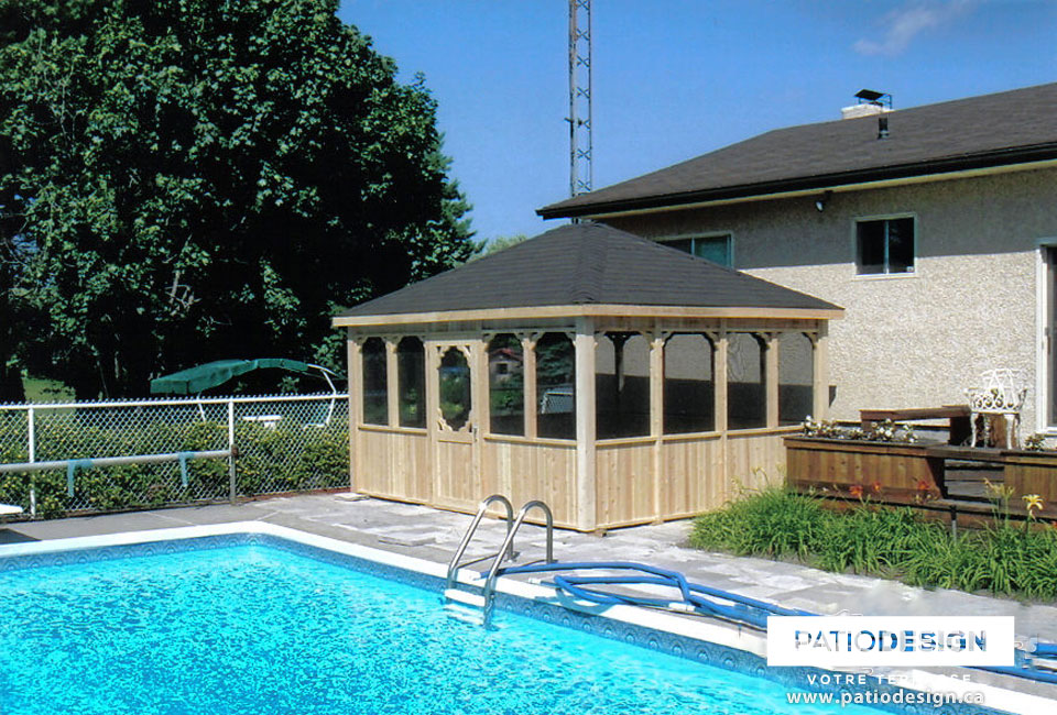 Gazébo de Patio Design inc.