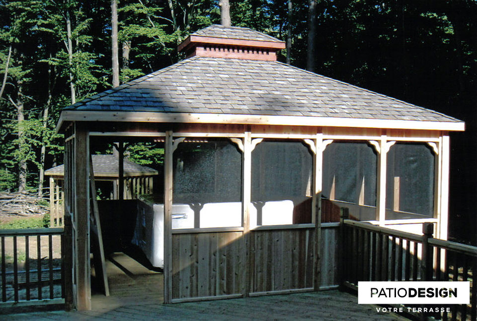 Gazébo de Patio Design inc.
