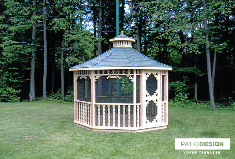 Gazébo de Patio Design inc.