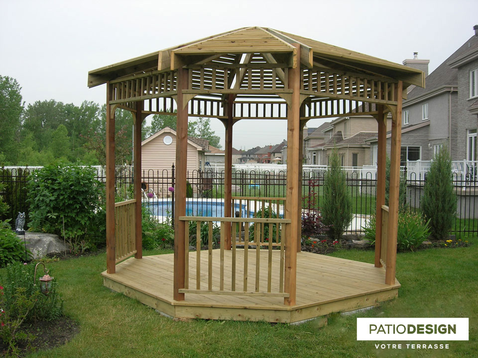 Gazébo de Patio Design inc.