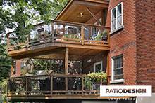 2 stories Balconies by Patio Design inc.