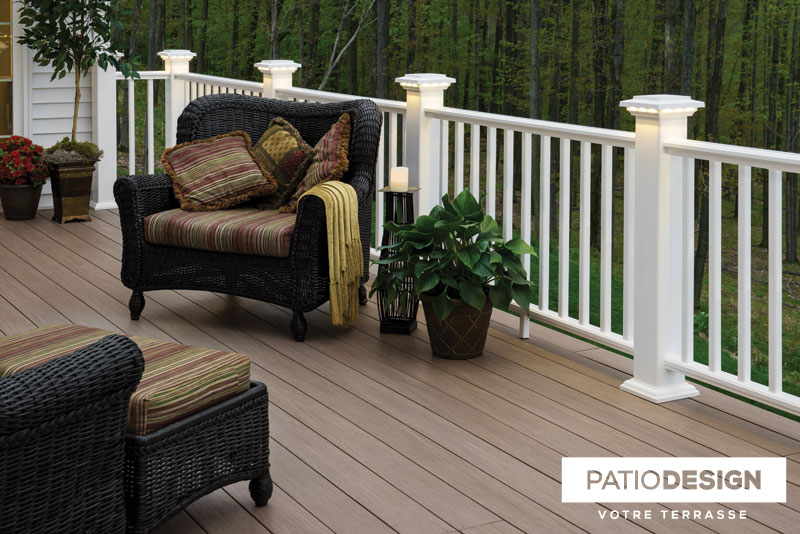 Terrasse Azek par Patio Design inc.