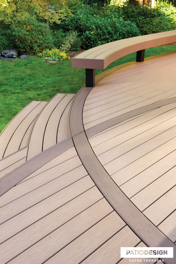 Azek Terrace by Patio Design inc.