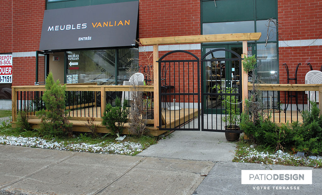 Wood Patio by Patio Design inc.