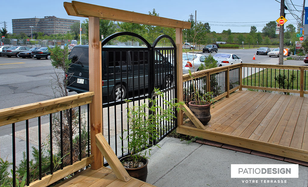 Wood Patio by Patio Design inc.