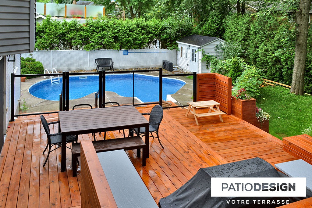 Wood Patio by Patio Design inc.