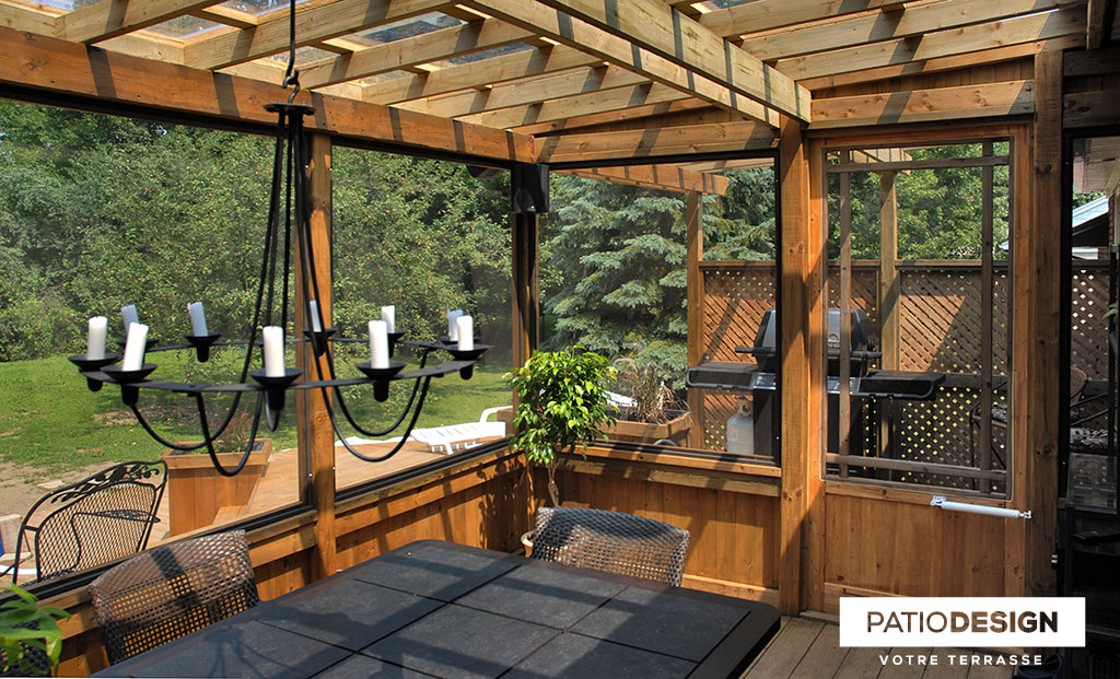 Wood Patio by Patio Design inc.