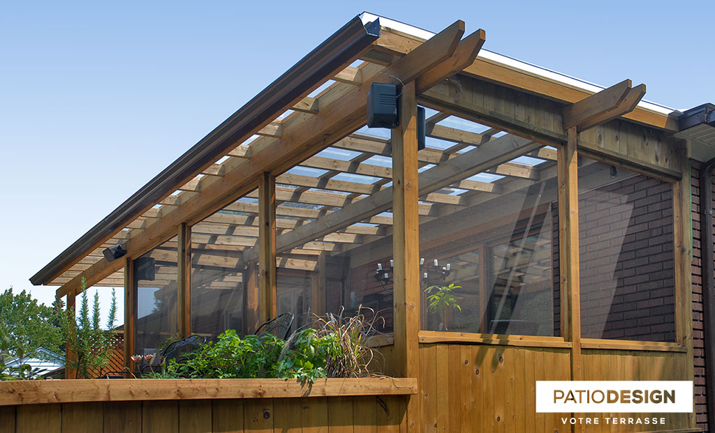 Wood Patio by Patio Design inc.