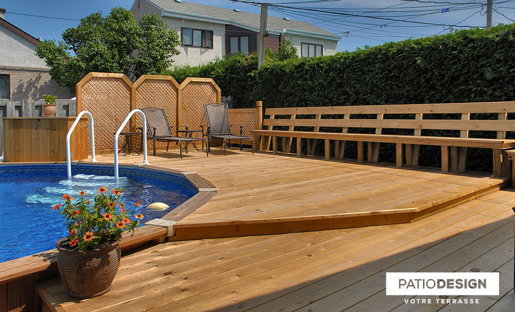 Wood Patio by Patio Design inc.