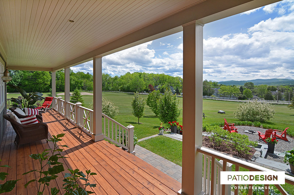 Wood Patio by Patio Design inc.