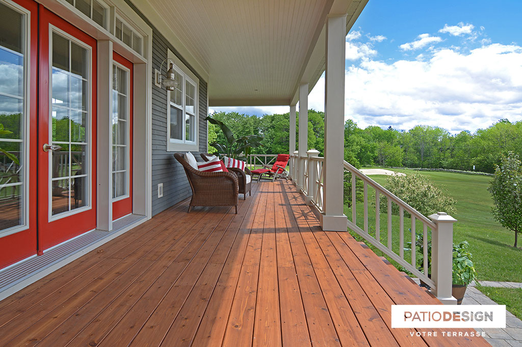 Wood Patio by Patio Design inc.