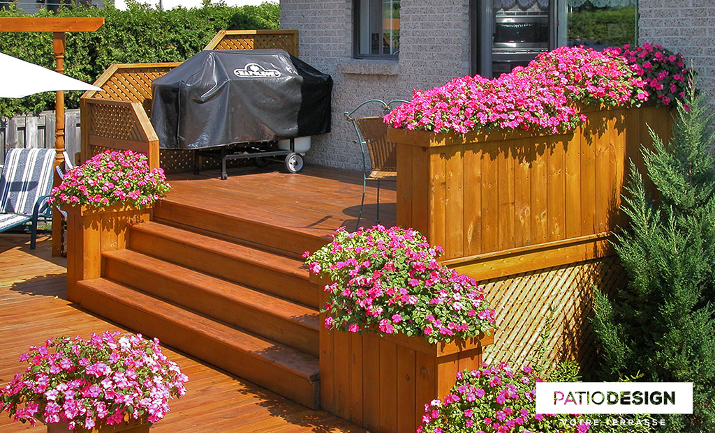 Wood Patio by Patio Design inc.