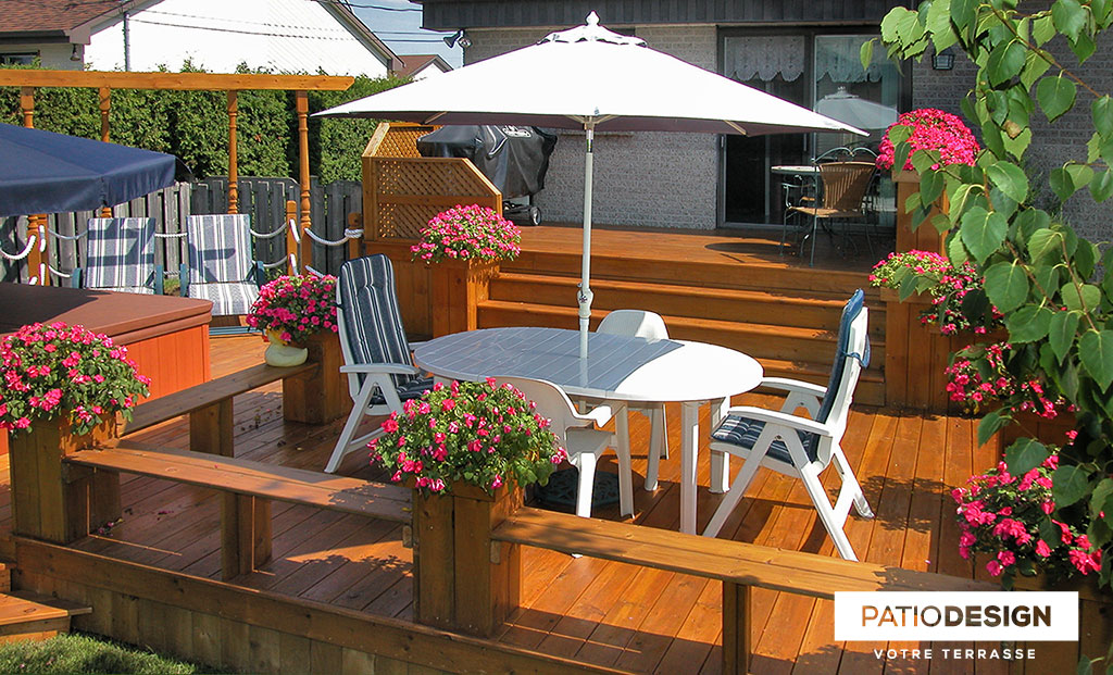 Wood Patio by Patio Design inc.