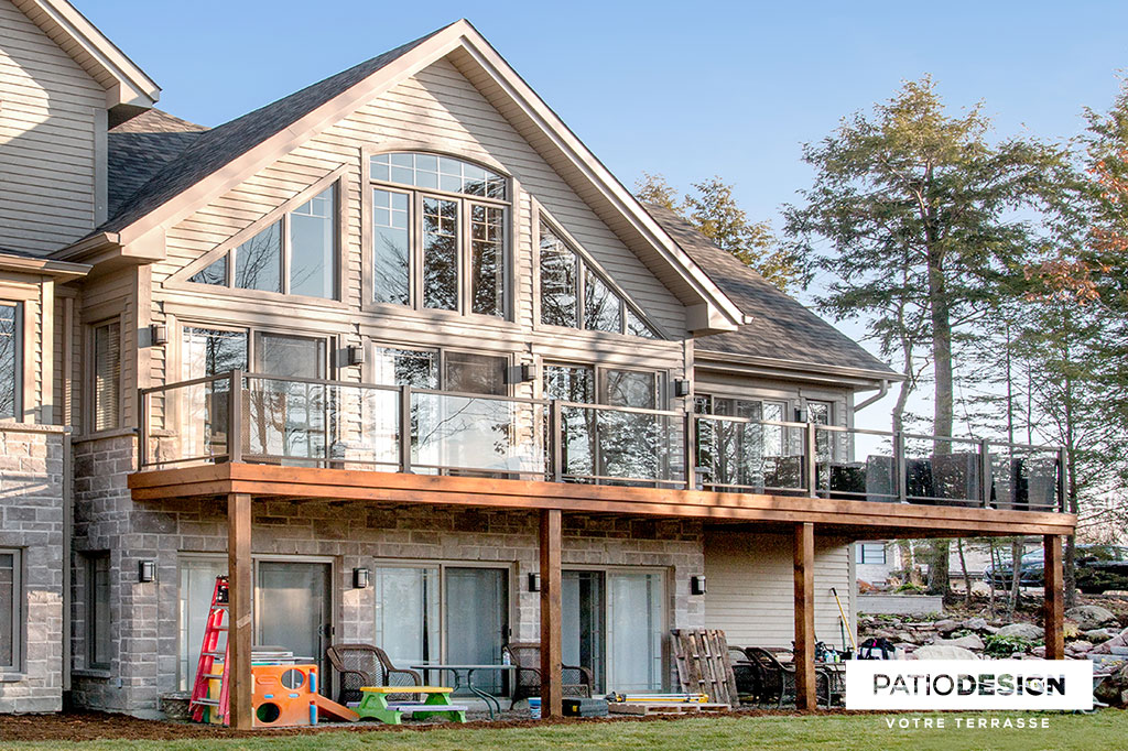 Wood Patio by Patio Design inc.