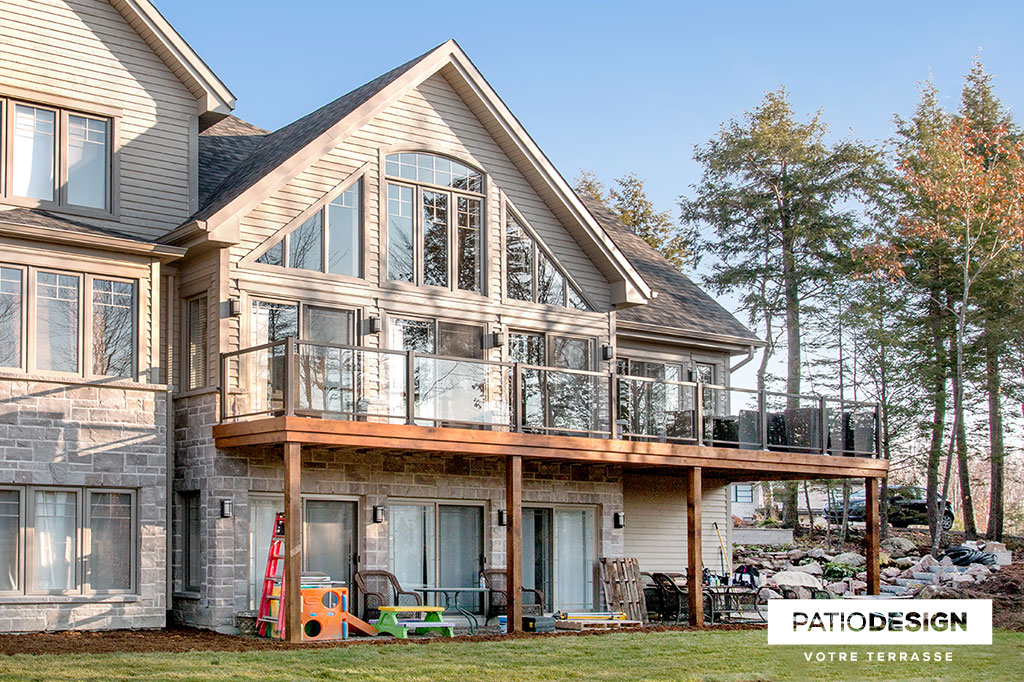 Wood Patio by Patio Design inc.