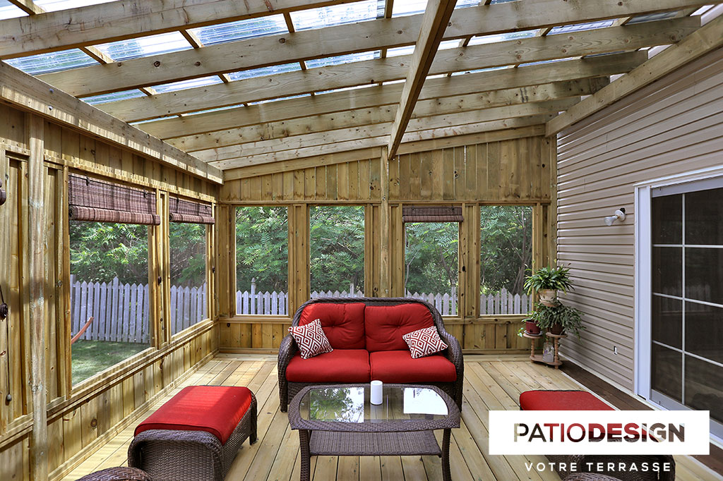 Wood Patio by Patio Design inc.