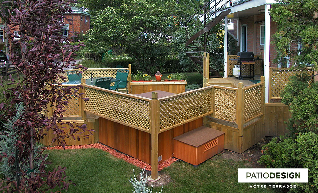 Wood Patio by Patio Design inc.
