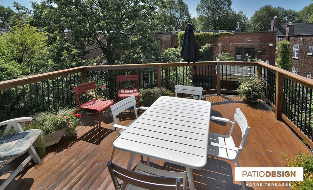 Wood Patio by Patio Design inc.