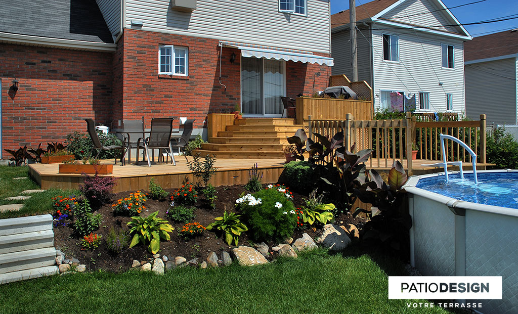 Wood Patio by Patio Design inc.