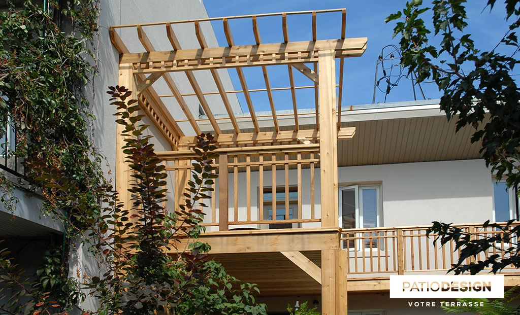 Wood Patio by Patio Design inc.