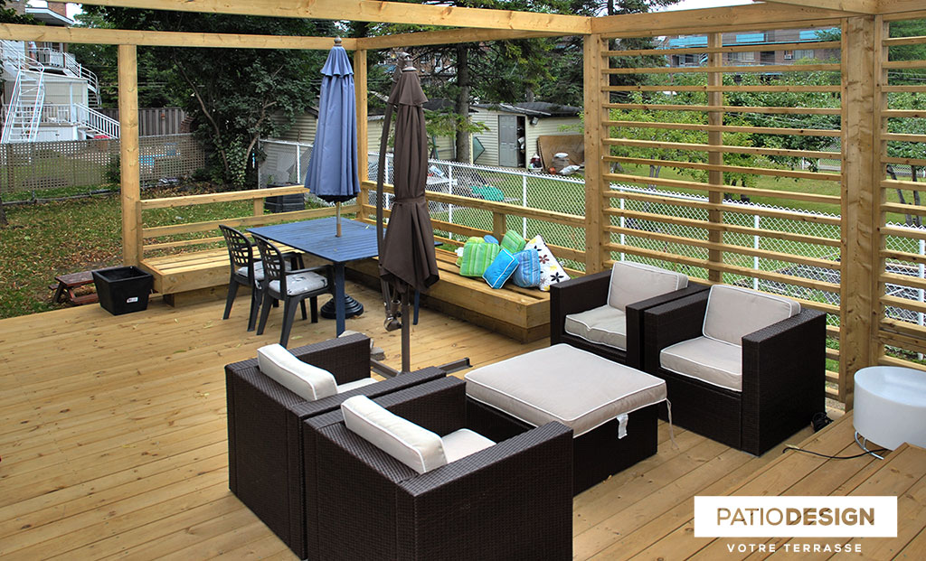 Wood Patio by Patio Design inc.