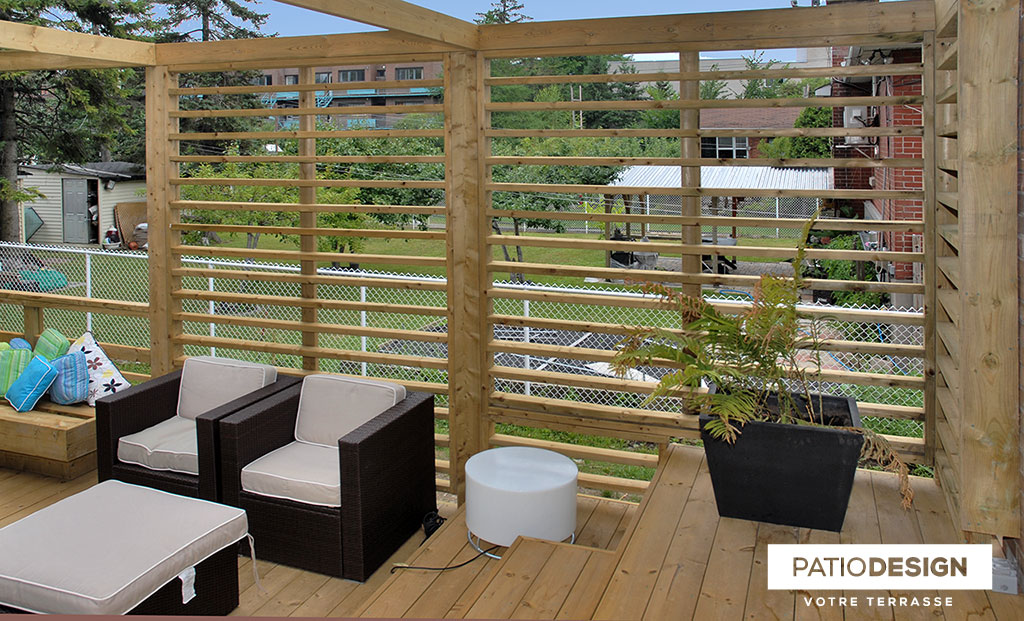 Wood Patio by Patio Design inc.