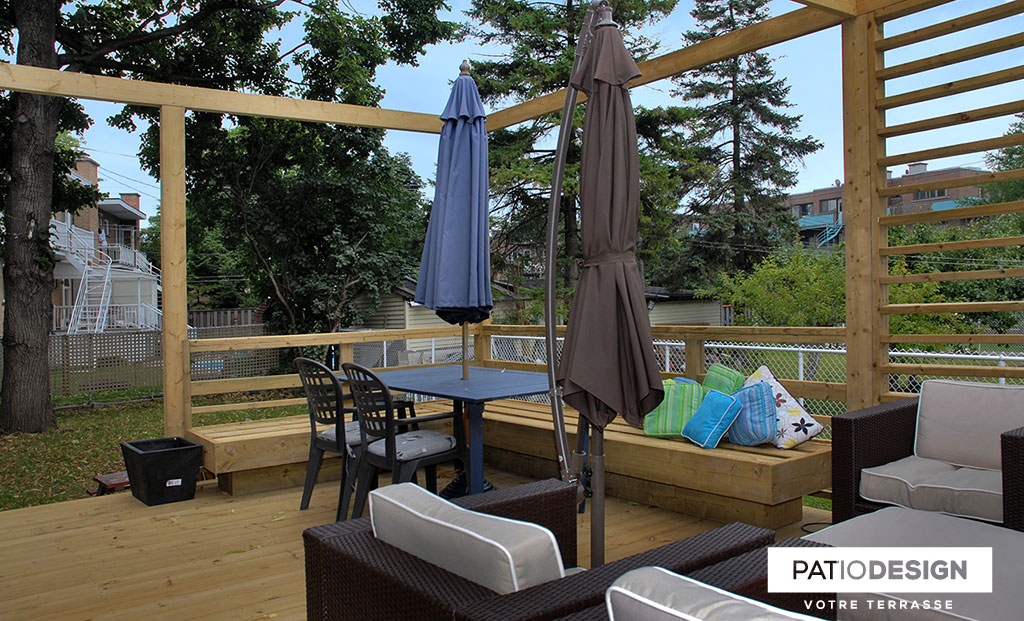 Wood Patio by Patio Design inc.