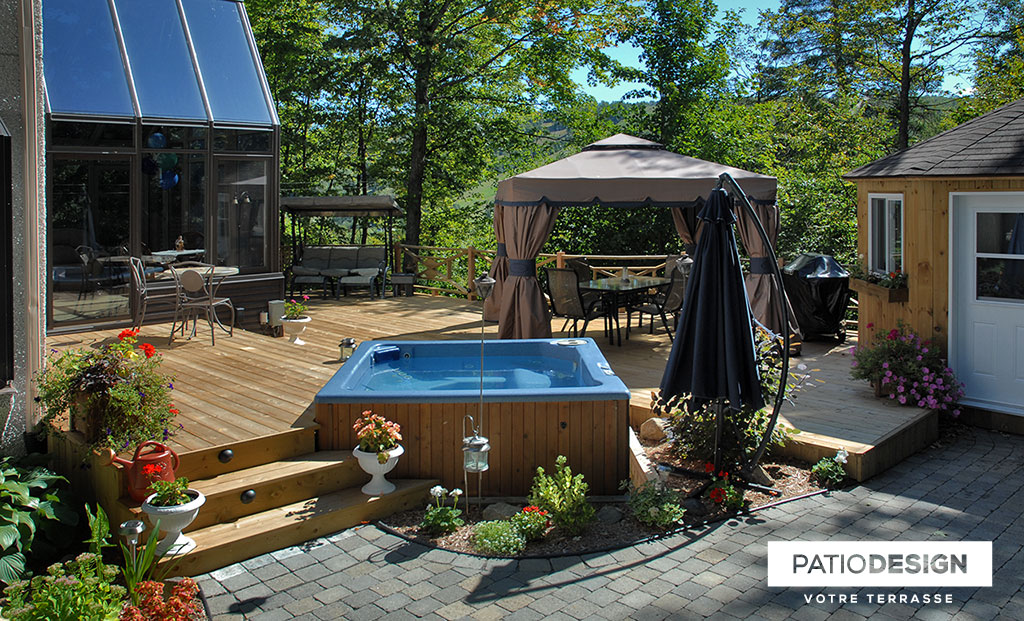 Wood Patio by Patio Design inc.